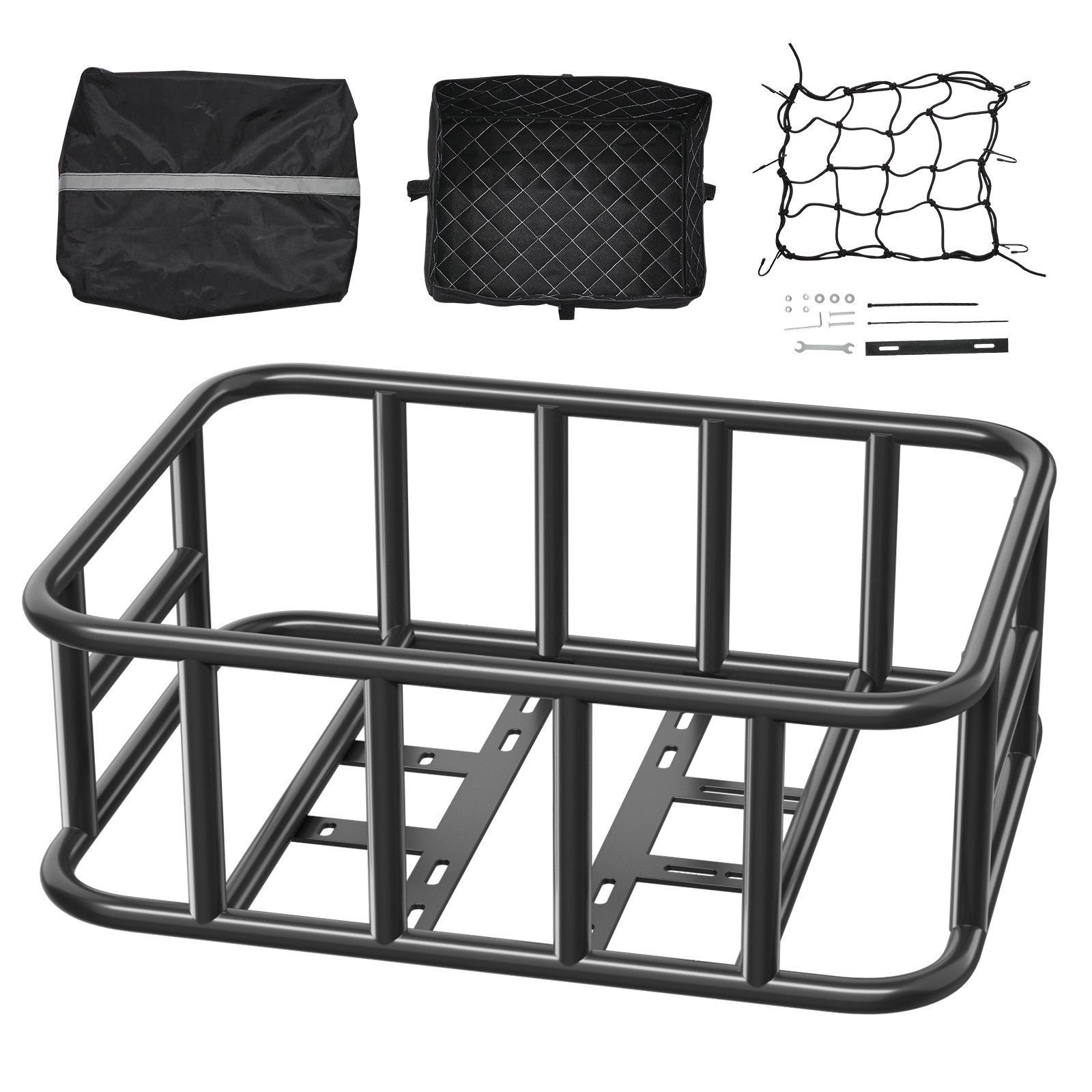 rear bike basket medium bicycle basket cargo net rainproof cover liner rear bike basket medium bicycle basket cargo net rainproof cover liner