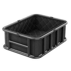 rear bike basket medium bicycle basket cargo net rainproof cover liner