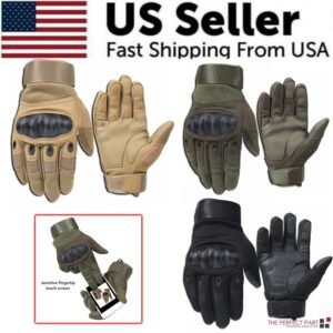 tactical motorcycle motocross full finger gloves motorbike riding racing mittens