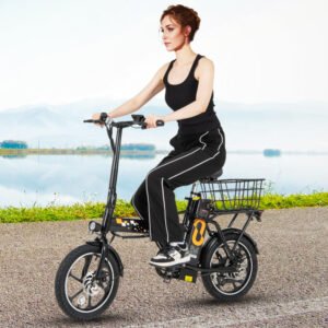 electric bicycle rear basket heavy duty metal rear bicycle basket (bicycle basket)