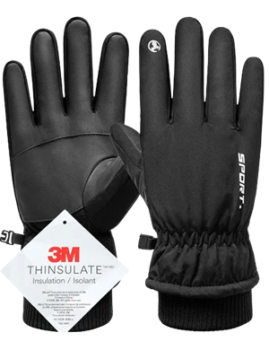 gloves  Insulated riding gloves for electric bikes