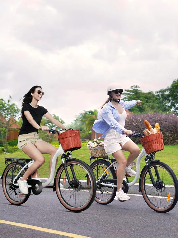 DYU C6 Pro 26” Electric City Bike 36V 250W – Urban Commuter E-Bike DYU C6 Pro electric bike in city commuting setup