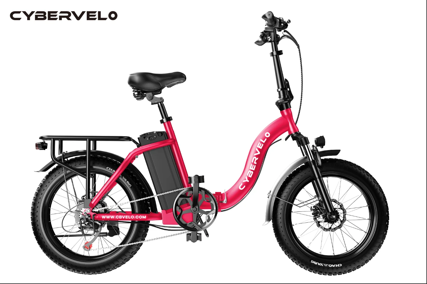 CYBERVELO MARS700 1000W Foldable Electric Bike – 48V 20.8Ah Battery CYBERVELO MARS700 foldable electric bike 20-inch fat tires