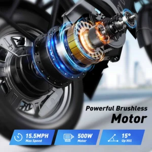 dyu c3 16 electric bicycle 500w peak motor 36v7.5ah lithium battery electric bike 16 inch city e bike