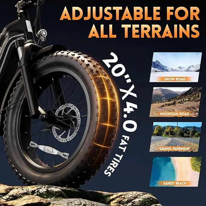 sisigad electric bike: 1500w motor, 28mph speed, 80 mile range, 20" fat tires, 7 speed cargo e bike. sisigad electric bike: 1500w motor, 28mph speed, 80 mile range, 20" fat tires, 7 speed cargo e bike.