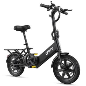 dyu c3 14 inch electric bicycle peak 500w motor 36v7.8ah lithium battery electric bike , city e bike