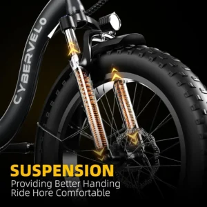 1000w folding electric bike,48v 20.8ah removable battery ebike,30+mph,80 miles max range electric bike for adults, 20" fat tire