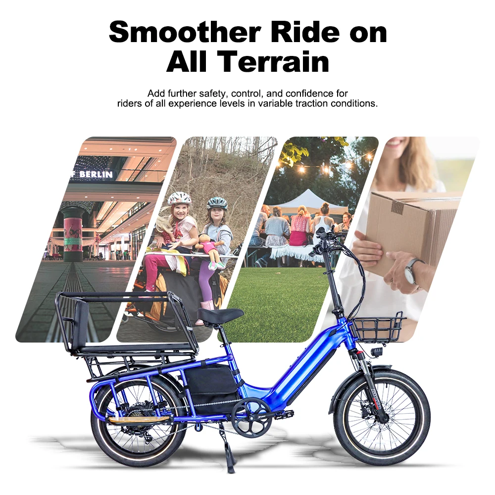 ALWAYBIKE AEB69 750W Dual-Seat Electric Bike Kf S8216a627ccfe48a4b22a67bc088aa03dP
