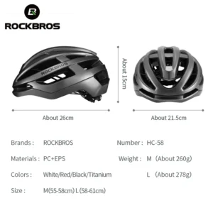 rockbros bike helmet mtb road cycling hemets integrally molded men women breathable ventilation sport ultralight bicycle helmet