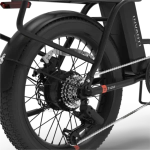 invanti tide2 20" folding electric bike 500w motor 48v 10.4ah battery black