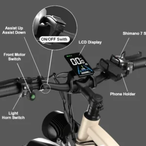 ebike electric bike zeegr f1 2000w 48v 22.4ah full suspension power bicycle bike 26inch fat tire hidden dual battery snow beach