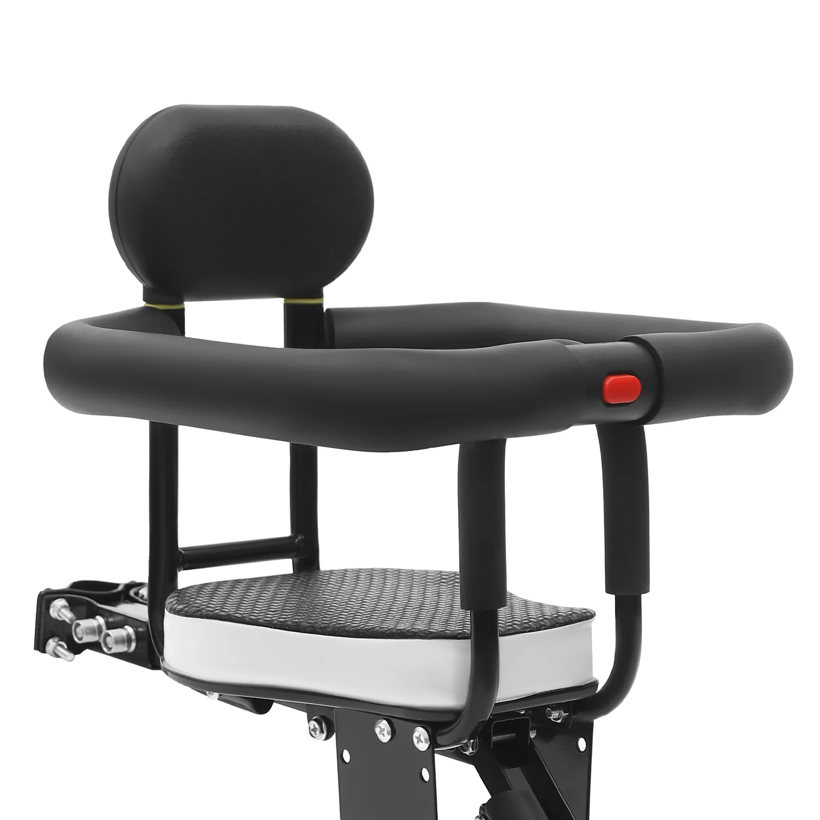 Heavy-Duty Kids Bike Seat with Guardrails & Adjustable Footrests Kf S11b37292946045f1aed350e6589fbbdfs