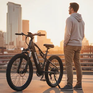 eletric bike for adults 21 speed mountain lightweight ebike with peak 1500w 28mph motor,48v20ah,26'' tire e mtb,up to 65 miles