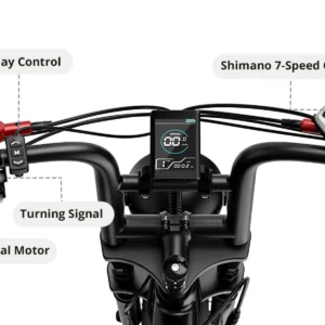 amyet s8 adults electric bike for men 2000w dual motor bicycle 48v 25ah battery 20" ebike electric e bikes mountain moped ebikes