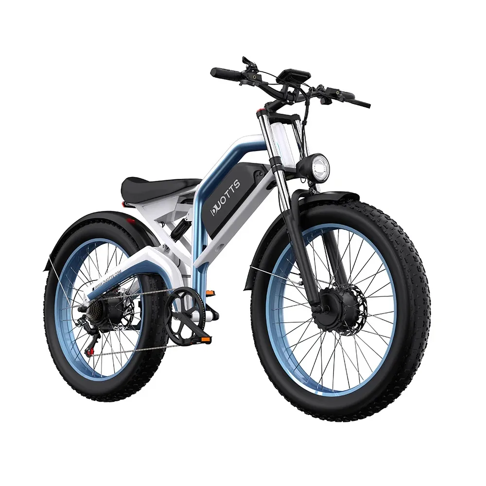 duotts n26 26" fat tire electric mountain bike 750w dual motors 48v 20ah battery duotts n26 26" fat tire electric mountain bike 750w dual motors 48v 20ah battery