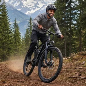 26'' electric bike for adults,750w peak motor mountain ebike,22mph up to 45 miles,7 speed,removable battery,commuter e bike