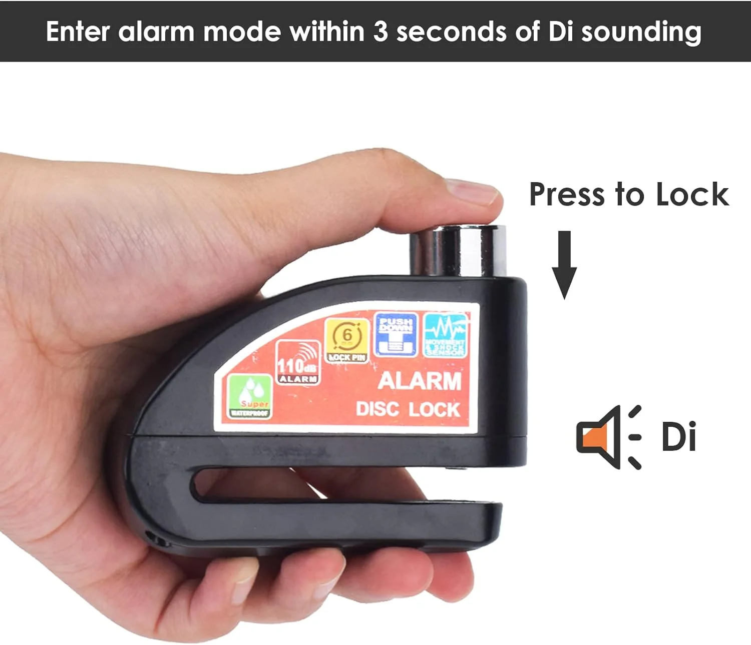 motorcycle scooter disc brake lock motor bicycle anti theft wheel disc brake lock waterproof security alarm protection motorcycle scooter disc brake lock motor bicycle anti theft wheel disc brake lock waterproof security alarm protection