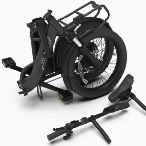 invanti tide2 20" folding electric bike 500w motor 48v 10.4ah battery black