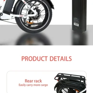 blj ebike 20x4.0 tire 750w 48v 13ah 20 inches men's and women's electric bicycle, suitable for urban beaches.