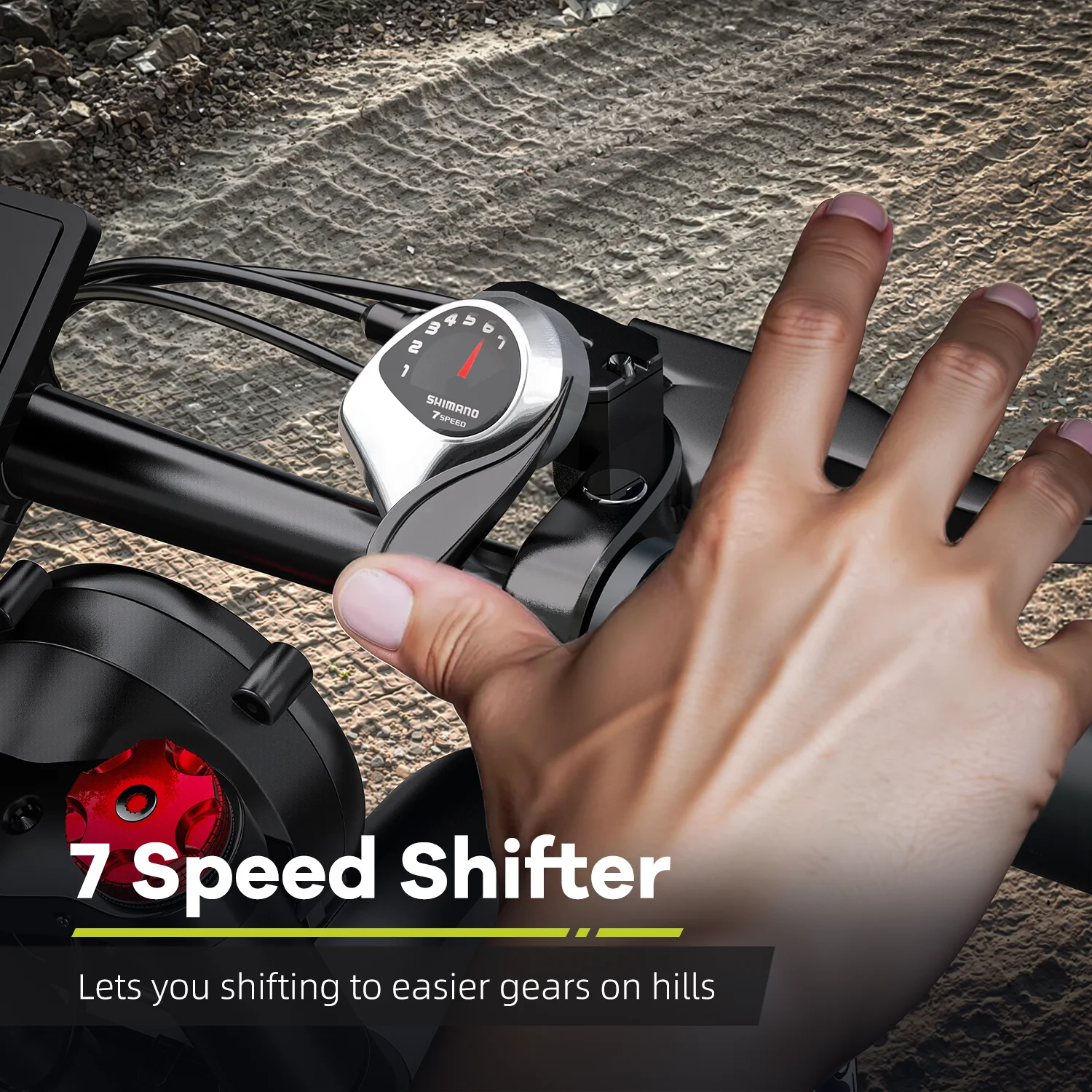 CYBERVELO EK9 5000W Fat Tire Electric Bike 52V 40Ah CYBERVELO EK9 Aluminum Alloy Frame E-Bike