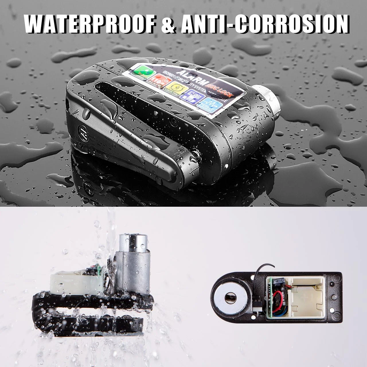 motorcycle scooter disc brake lock motor bicycle anti theft wheel disc brake lock waterproof security alarm protection motorcycle scooter disc brake lock motor bicycle anti theft wheel disc brake lock waterproof security alarm protection