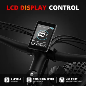 amyet eb26 electric bike for adults 1000w electric bicycle 48v 15ah e bike 26" fat tire mountain 31mph dual shock absorber ebike