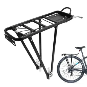 cycling cargo racks bicycle rear carrier road bikes luggage rack shelf cycling pannier bracket luggage carrier bike accessories