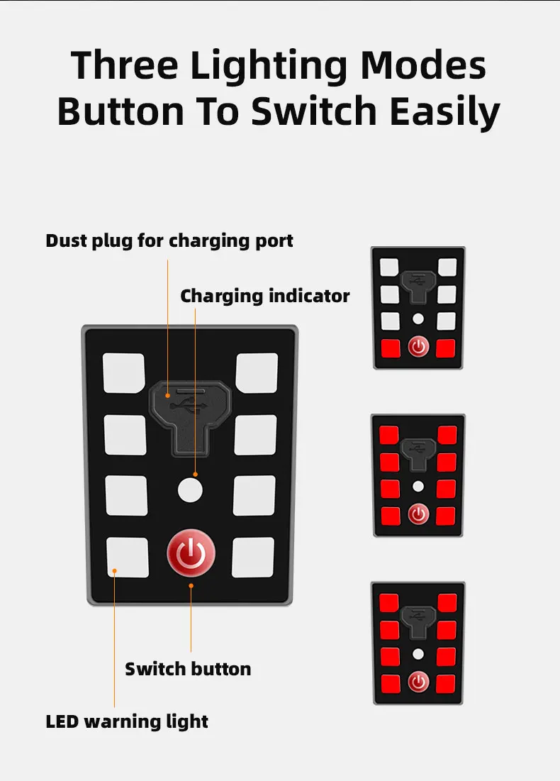 ROCKBROS Bicycle Helmet LED Rear Light Rechargeable Intergrally-molded Cycling Helmet MTB Road Bike Helmet Sport Safe Hat Helmet Kf Sb0e1932b9caf4afbb8363d280126d6f63