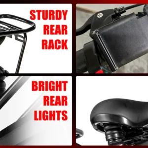 eoeotwo e01 electric bike adult 26" fat tire 1500w peak motor electric bicycle 34mph mountain e bike 60mile range 48v15ah e bike