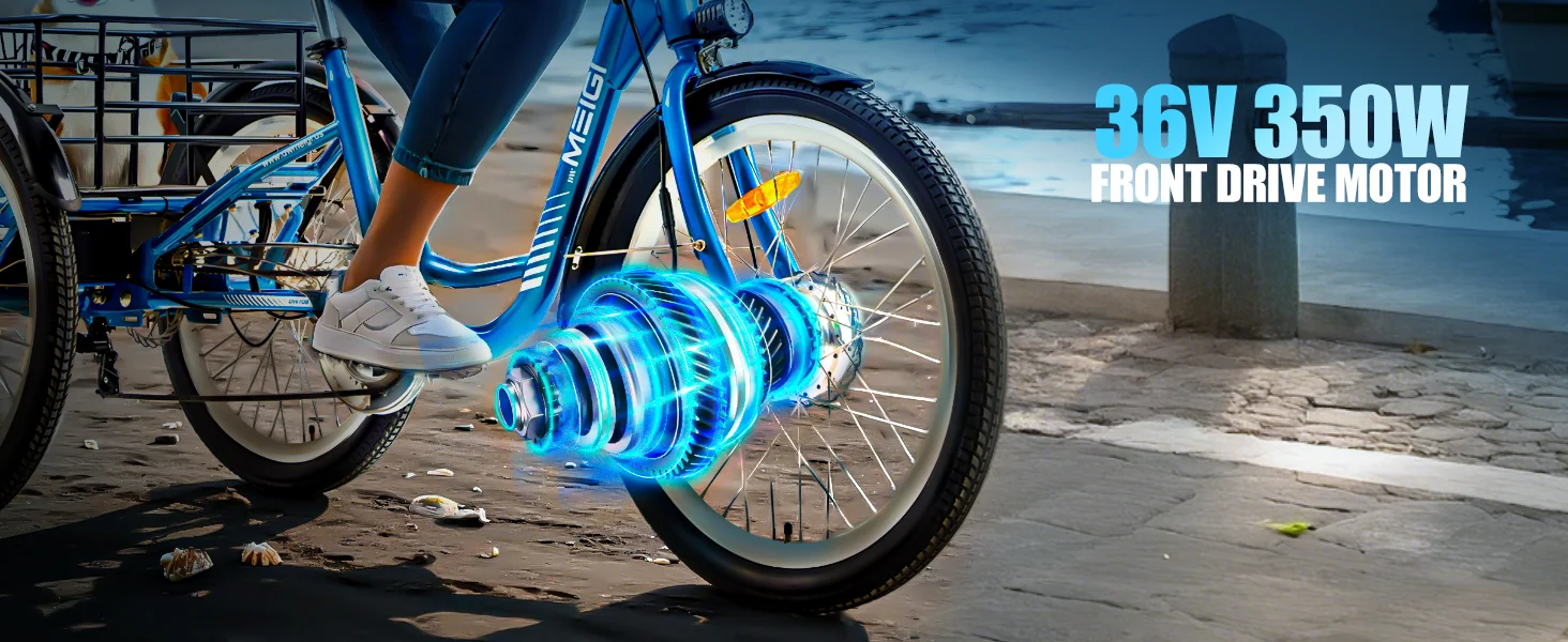 3 Wheel Electric Cargo Tricycle 750W 36V – 24″ City E-Trike for Adults Kf Sbb16c85cda594756b9996ebd979626bd1