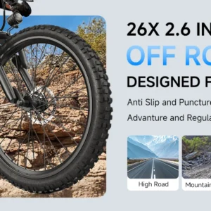 eletric bike for adults 21 speed mountain lightweight ebike with peak 1500w 28mph motor,48v20ah,26'' tire e mtb,up to 65 miles