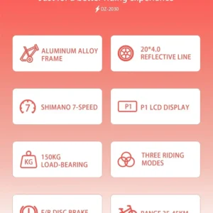 blj ebike 20x4.0 tire 750w 48v 13ah 20 inches men's and women's electric bicycle, suitable for urban beaches.