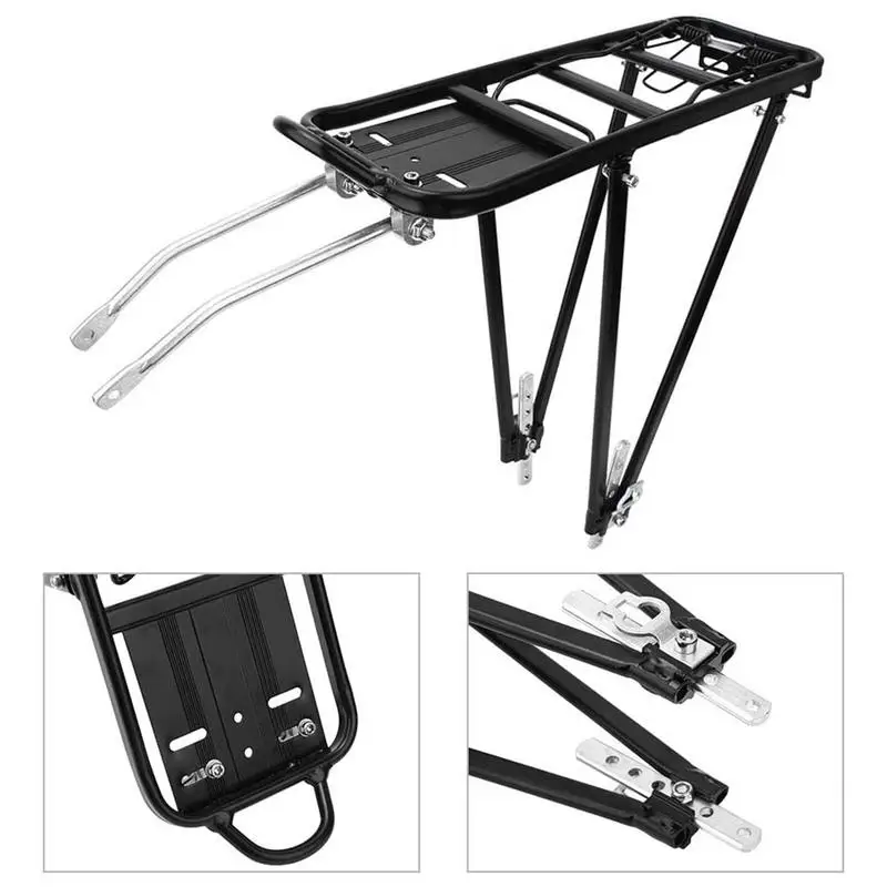 cycling cargo racks bicycle rear carrier road bikes luggage rack shelf cycling pannier bracket luggage carrier bike accessories cycling cargo racks bicycle rear carrier road bikes luggage rack shelf cycling pannier bracket luggage carrier bike accessories