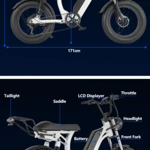 ebike s1 bike 750w 48v 16ah men's/ladies 7 speed 20 inch off road city electric bike available for beaches mountains