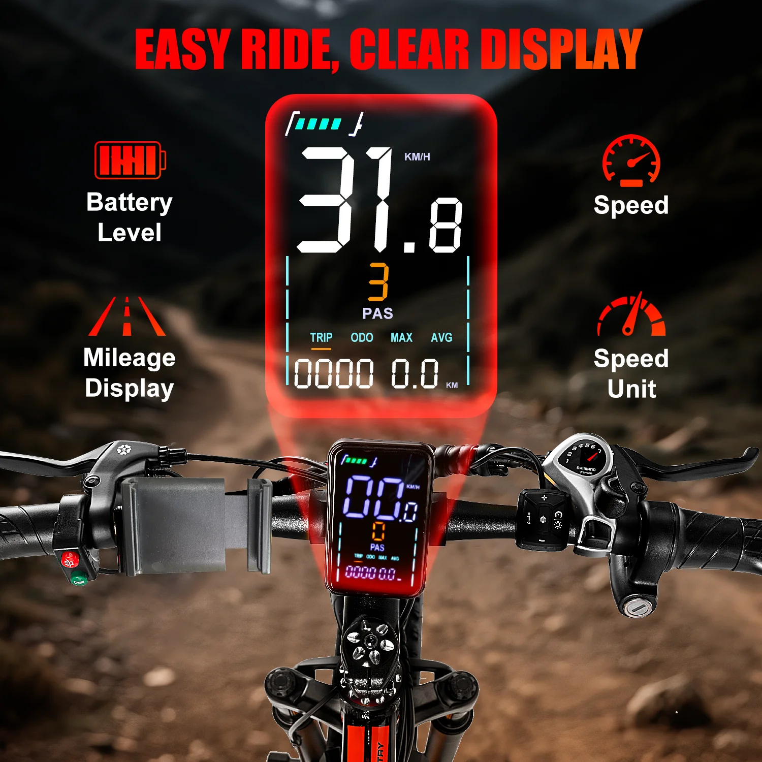 eoeotwo e01 electric bike adult 26" fat tire 1500w peak motor electric bicycle 34mph mountain e bike 60mile range 48v15ah e bike eoeotwo e01 electric bike adult 26" fat tire 1500w peak motor electric bicycle 34mph mountain e bike 60mile range 48v15ah e bike