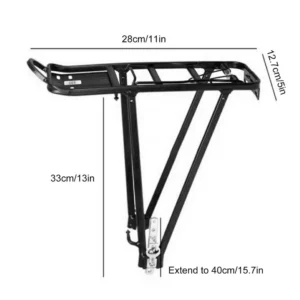 cycling cargo racks bicycle rear carrier road bikes luggage rack shelf cycling pannier bracket luggage carrier bike accessories
