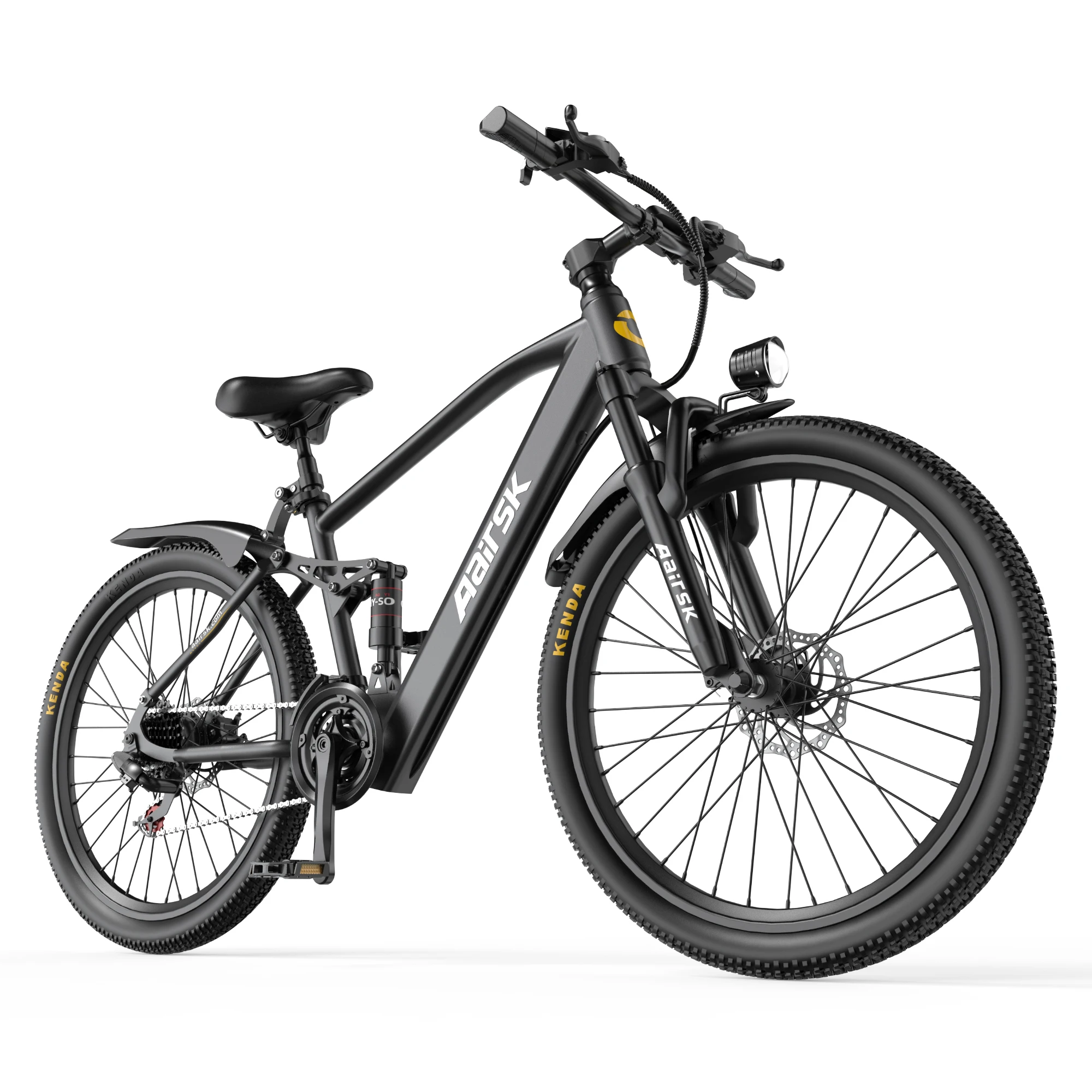 Aairsk GT900 26″ Electric Bike 400W (750W Peak) 25MPH, 40 Miles Kf Se55b69e9283441c7a98f77bd73290e17x