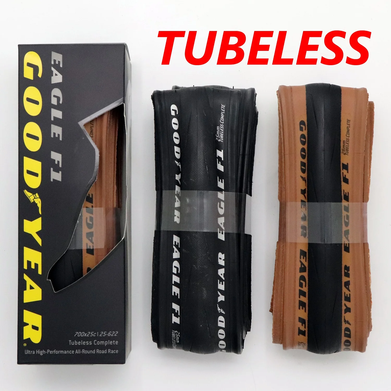 goodyear eagle f1 tubeless complete tires 700 x 25c road tubeless tire black folding tyre
