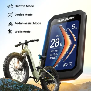 puckipuppy boxer st electric bike 960w 48v 20ah electric bicycles 26" x 4" fat tire full suspension ebike with 2 year warranty