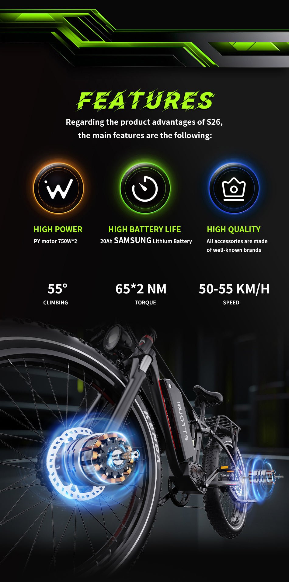 DUOTTS S26 26" Electric Mountain Bike 750W*2 Motors 48V 20Ah Battery S Files 1 0627 2532 4996 Files S26 250612 02