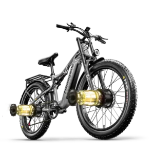 shengmilo s600 2000w dual motor 48v 17.5ah samsung battery electric mtb